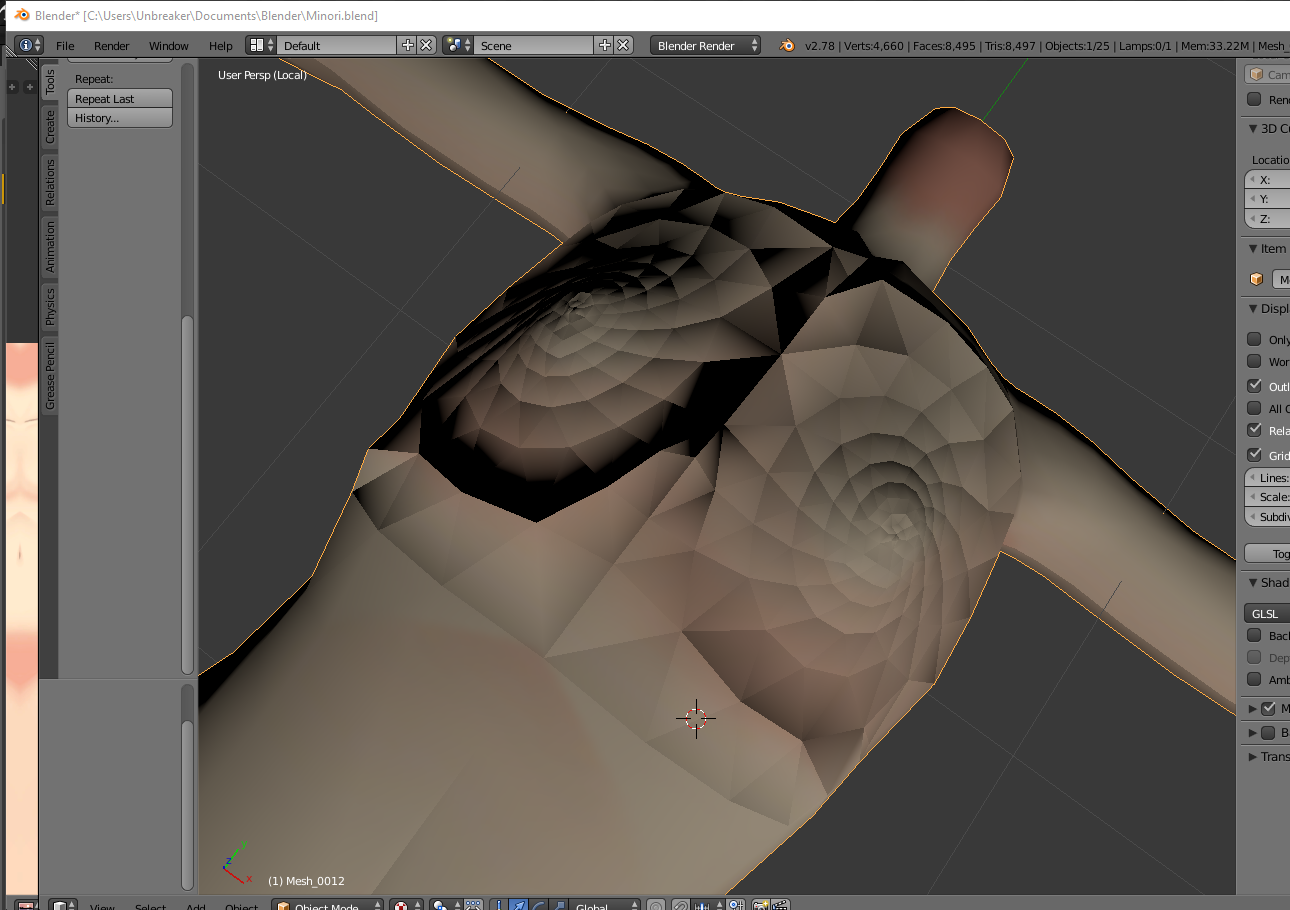 Blender zeigt die Textur falsch 3DRing.de