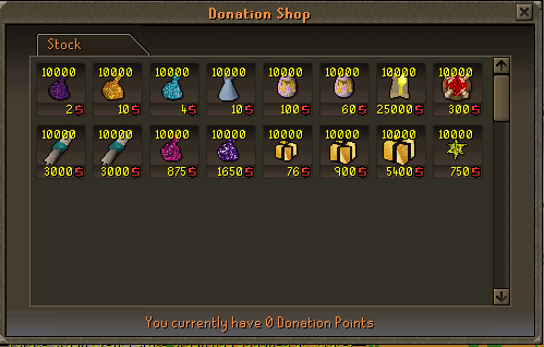 Donation Shop