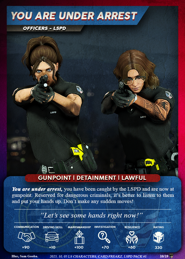 You Are Under Arrest