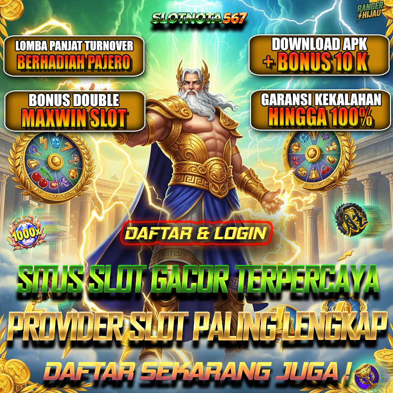 SLOTNOTA567 Platform Slot Online Bet 200 Resmi Mudah Maxwin Dan Agen Slot88 Terpercaya
