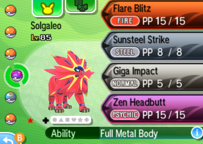 Sun/Moon - Shiny 7th gen Legends and Ultra Beast