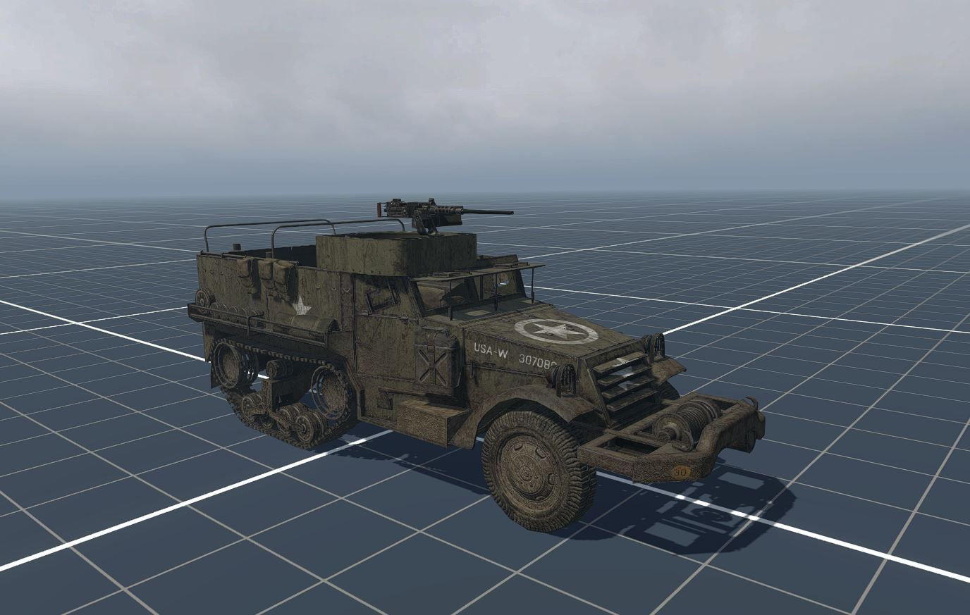 M3A1 Half-Track