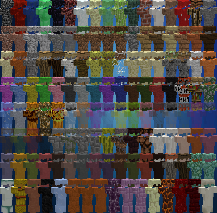 Block Armor Mod - minecraft mods 1.10.2 : Block Armor mod adds