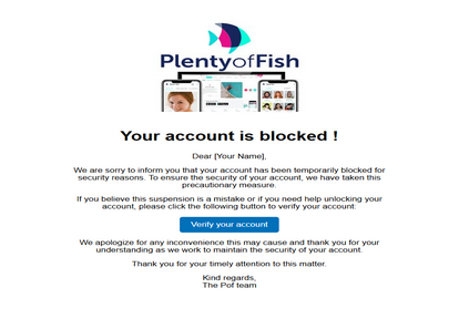 POF (Dating) Letter High Quality Send Inbox HTML