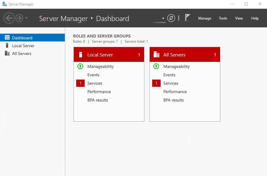 Server Manager