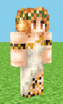 Sun goddess (Remake) Minecraft Skin