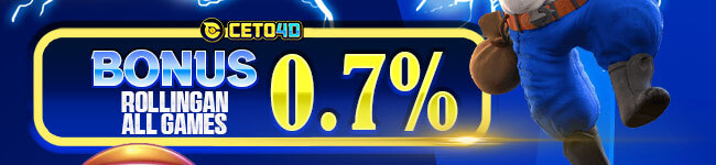 BONUS ROLLINGAN ALL GAMES 0.7%