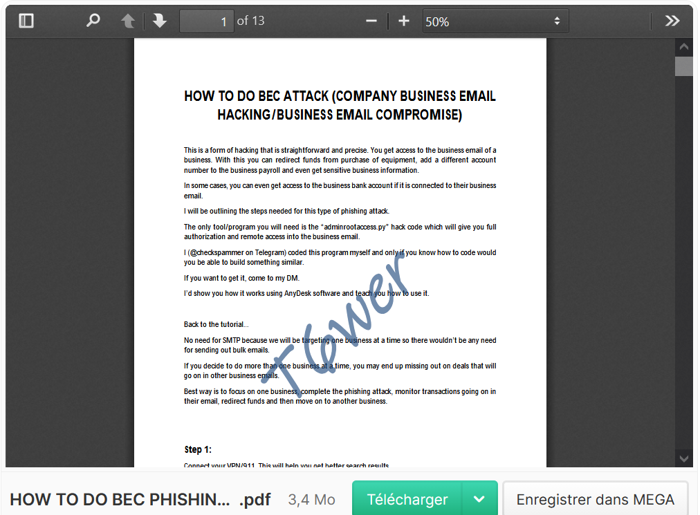 HOW TO DO BEC PHISHING ATTACK📌Fresh-Method✅-High-Quality-PDF-✅Latest-