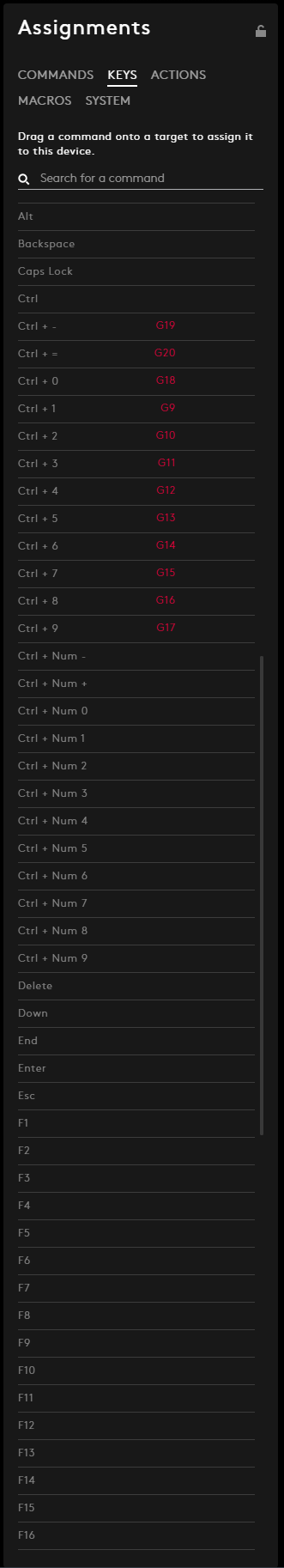 G600 - How to bind M4/5? (and other keys) : r/LogitechG