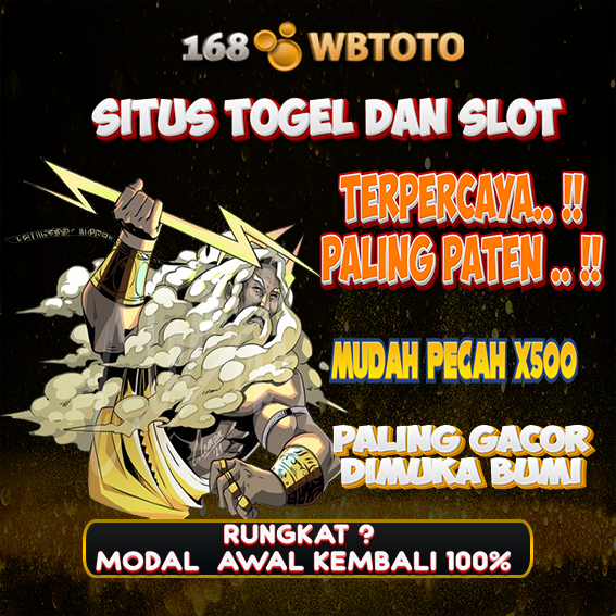 168WBTOTO Link Login Terpercaya Togel Online Asia