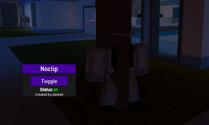 what is noclip roblox