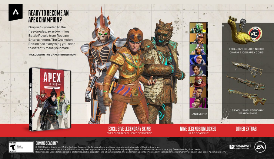 Full Details On The Champions Edition Of Apex Legends In Season 7