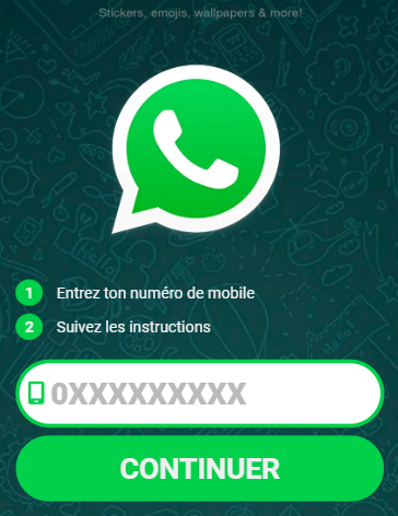 [2-click] FR | WhatsApp Content (green button)