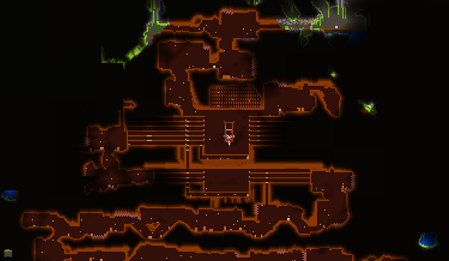Gallery of Terraria Dungeon Map.