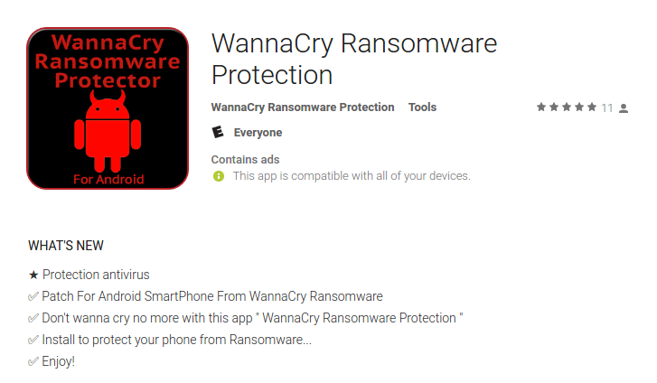 Fake Android apps