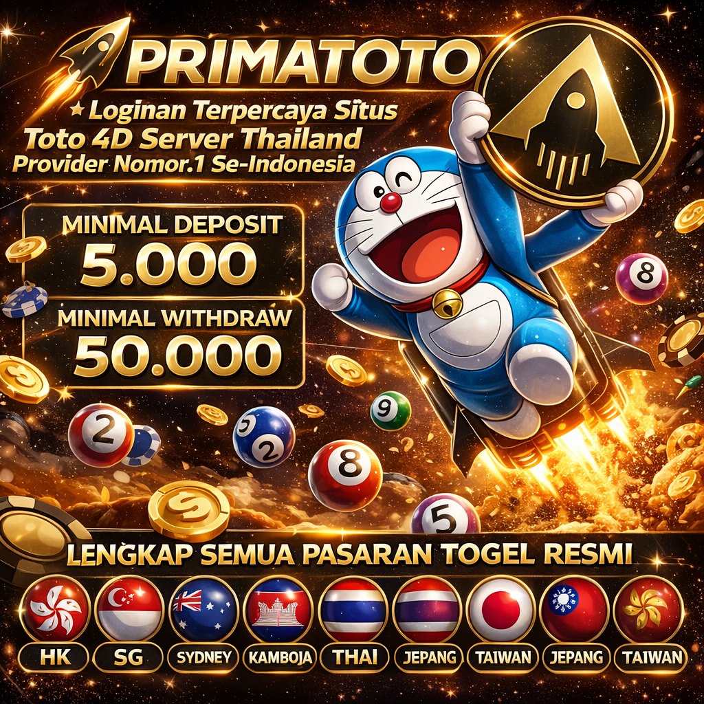 PRIMATOTO * Loginan Terpercaya Situs Toto 4D Server Thailand Provider Nomor.1 Se-Indonesia