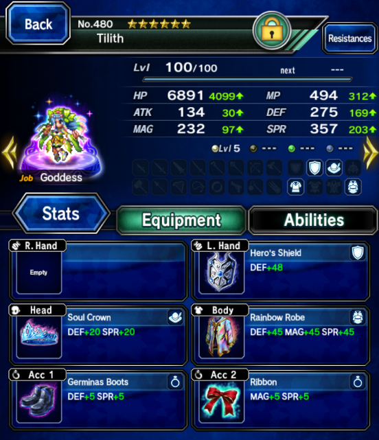 brave valkyrie stats