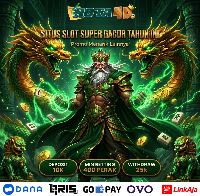 NOTA4D Situs Slot Online Gacor Hari Ini Akses Mudah Slot777 Maxwin Resmi Anti Rungkad