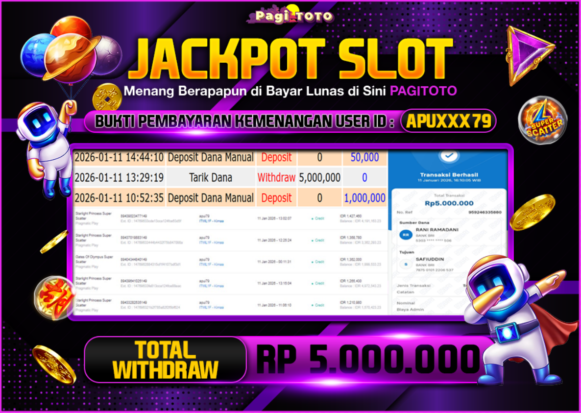 HAPPY JACKPOT MEMBER PAGITOTO SLOT STARLIGHT PRINCES SUPER SCATTER Rp  5.000.000-, - LUNAS