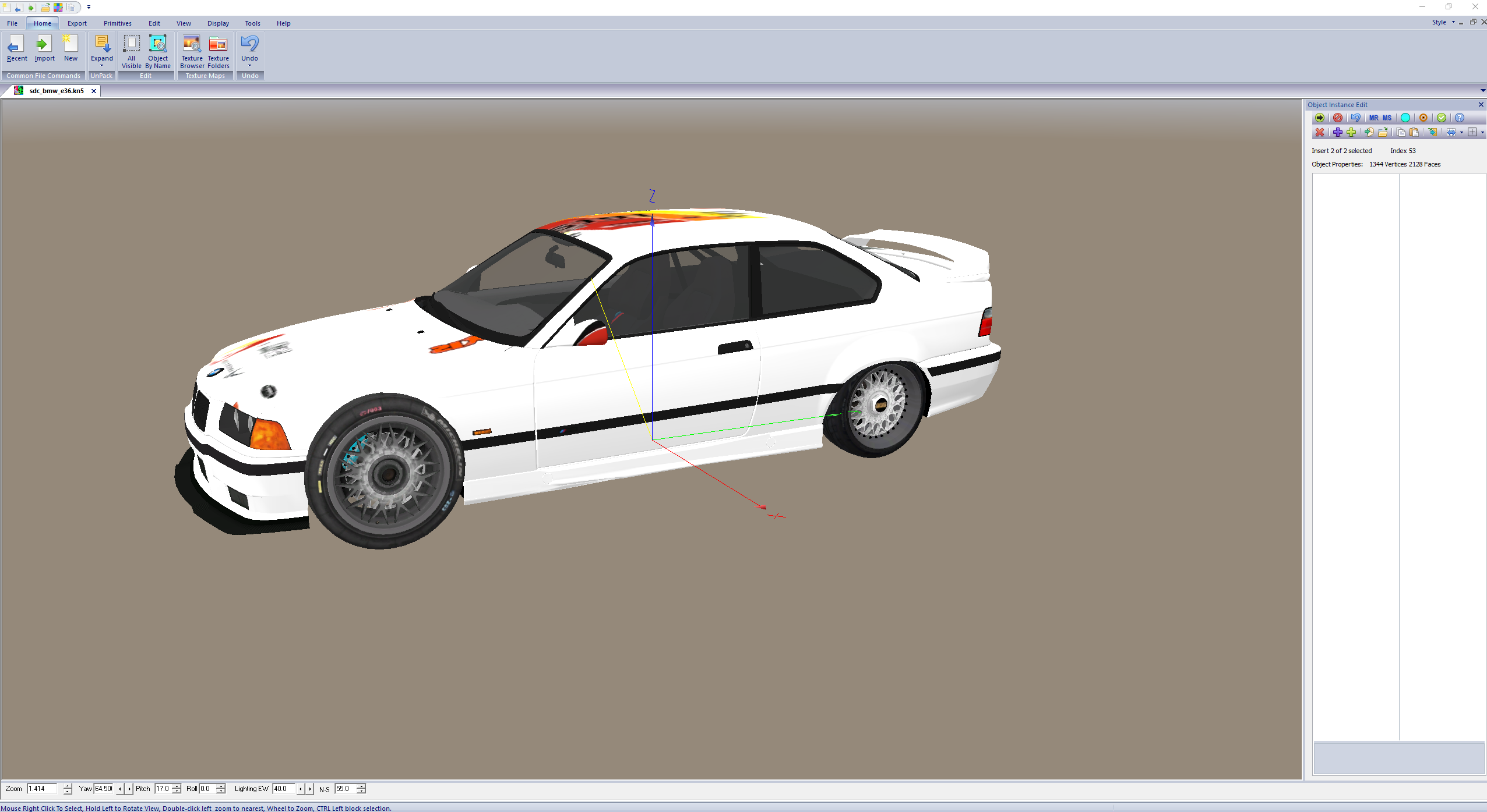 how to mod cars in 3dsimed
