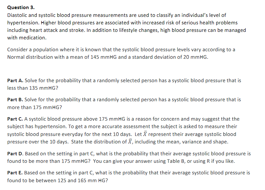 Stroke Level Blood Pressure Chart