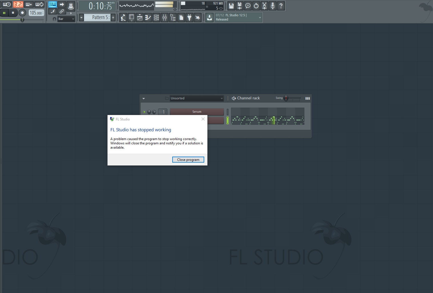 FL Studio  Keeps crashing | Forum