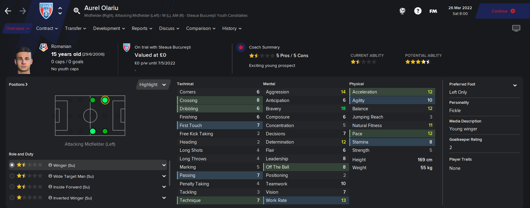 TOP OF THE LEAGUE!, CSA STEAUA BUCURESTI, FM24