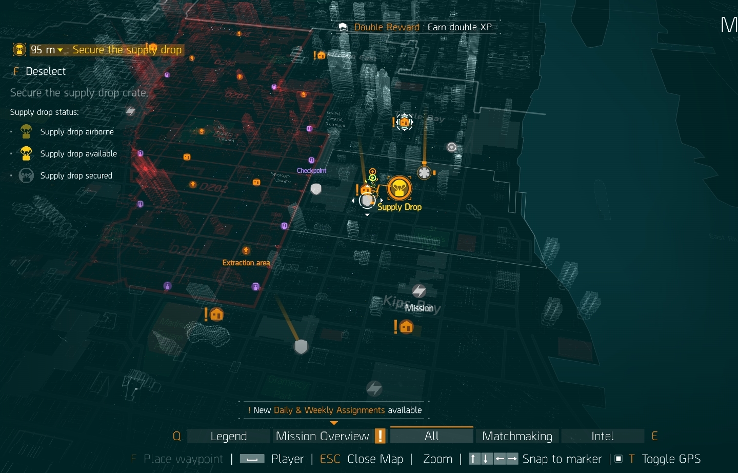 PTS screenshot information for people without access. : thedivision