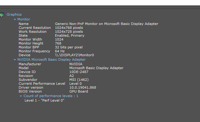installed new GPU, how do I know if it's reading it? - Internal Hardware