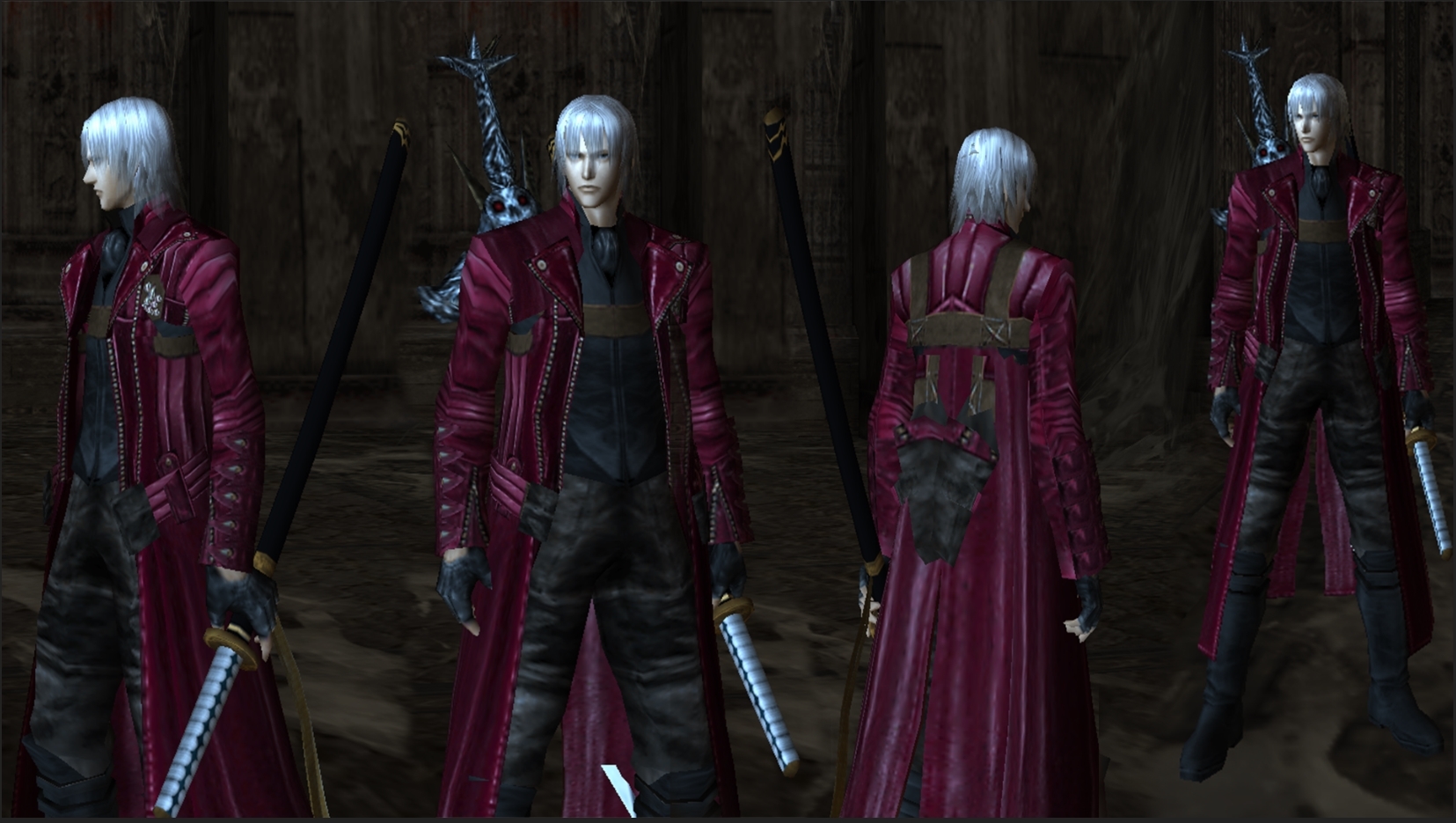 DMC3 Dante Textures And Color Scheme: CynicalScout