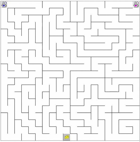 GitHub - johnsliao/Cheesy-Pursuit: A remake of a Windows 95 maze game