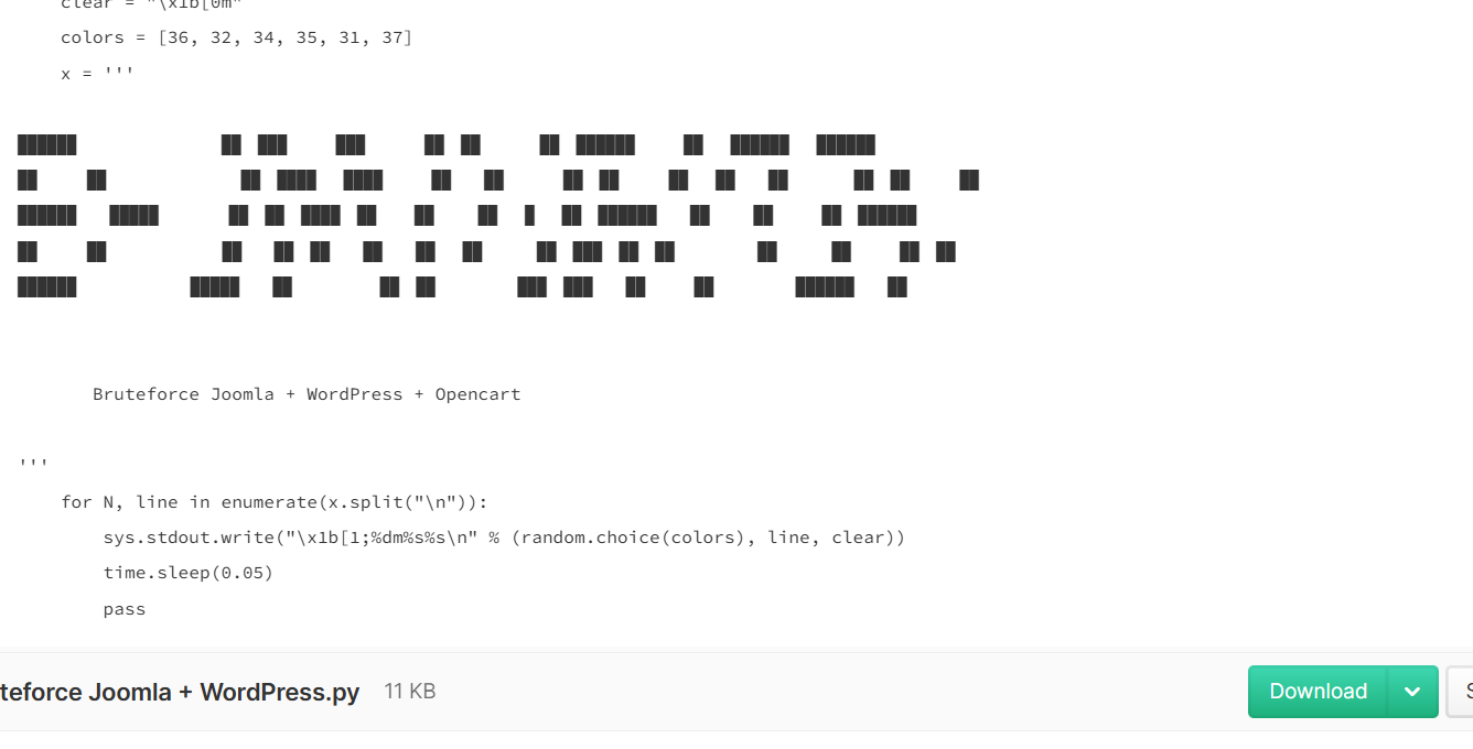❤️ Python/ Fast Bruteforce Joomla + WordPress 2026