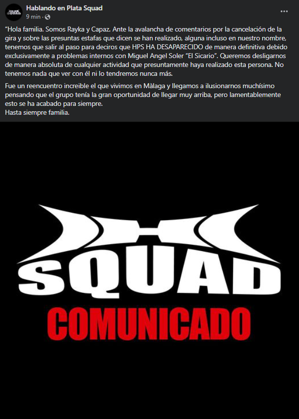 Hablando en Plata se separa