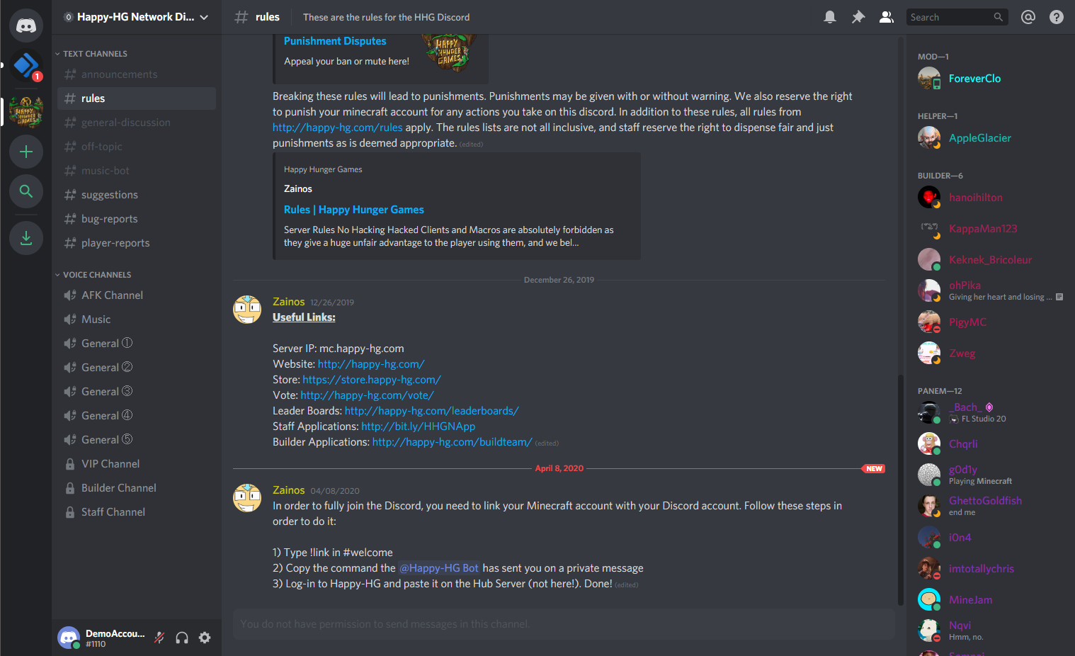 How To Link Your Discord Server To Your Minecraft Server