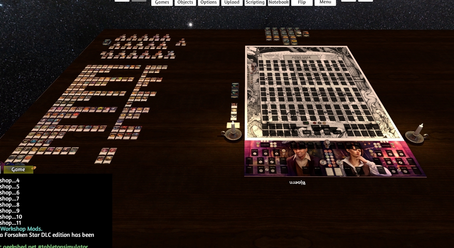 OCTGN vs Tabletop Simulator r/arkhamhorrorlcg