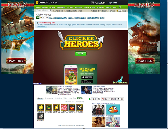 Play Free Games Online at Armor Games