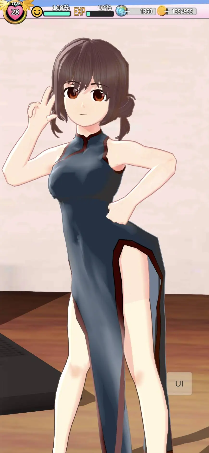 エレクトリアコードのチャイナドレスの子