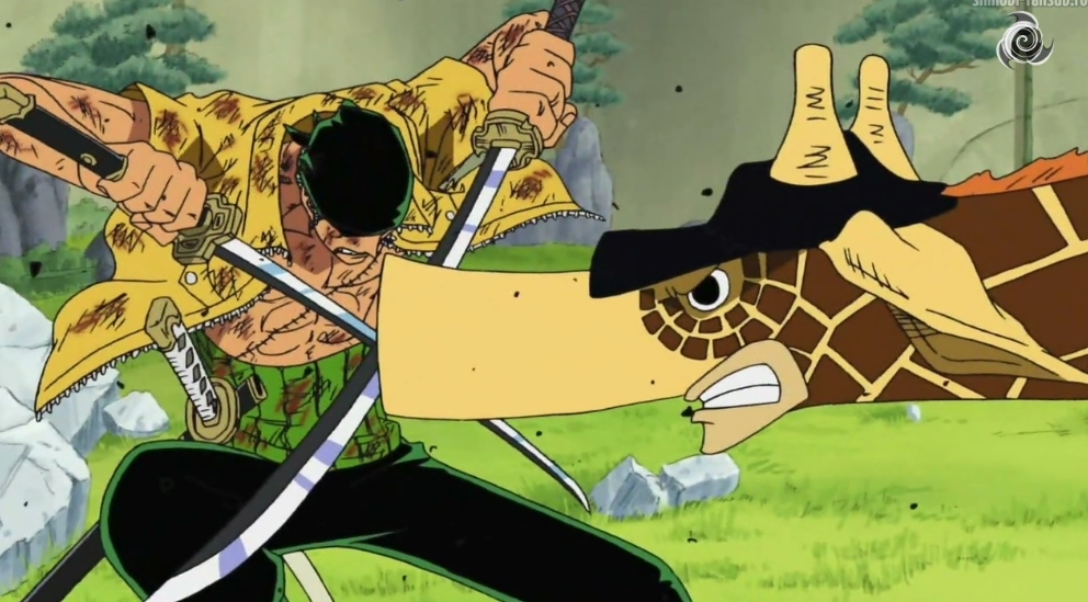 The Drawn Sword’s Fierce Attack! Zoro vs. Kaku Powerful Slash Showdown ...