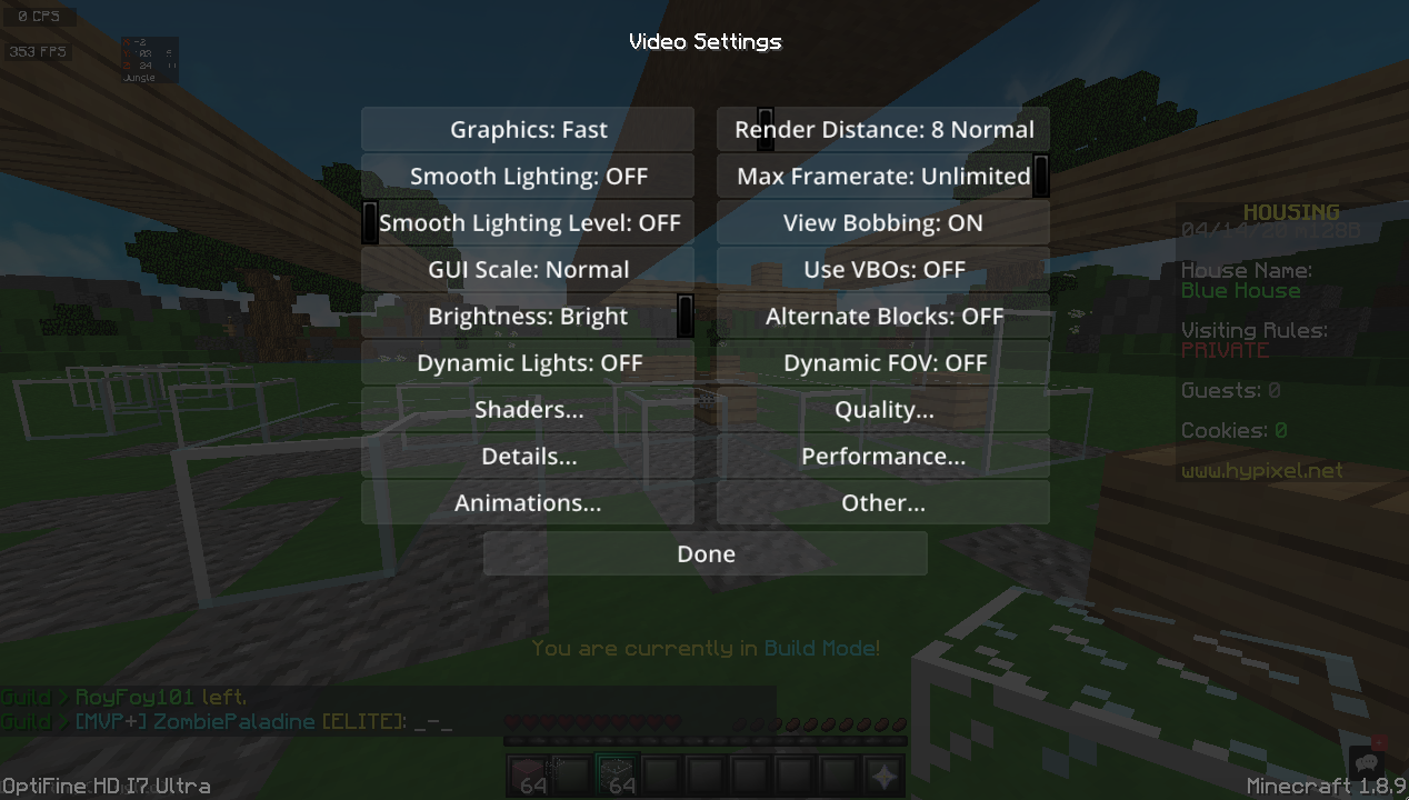 [Guide] How to increase your fps in Minecraft (Windows 10) | Hypixel Forums