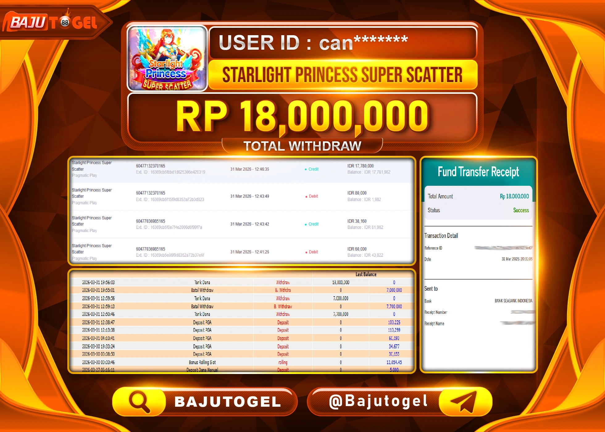 bajutogel-kemenangan-di-starlight-princess--ss-rp18000000-lunas-09-09-15-2026-03-31