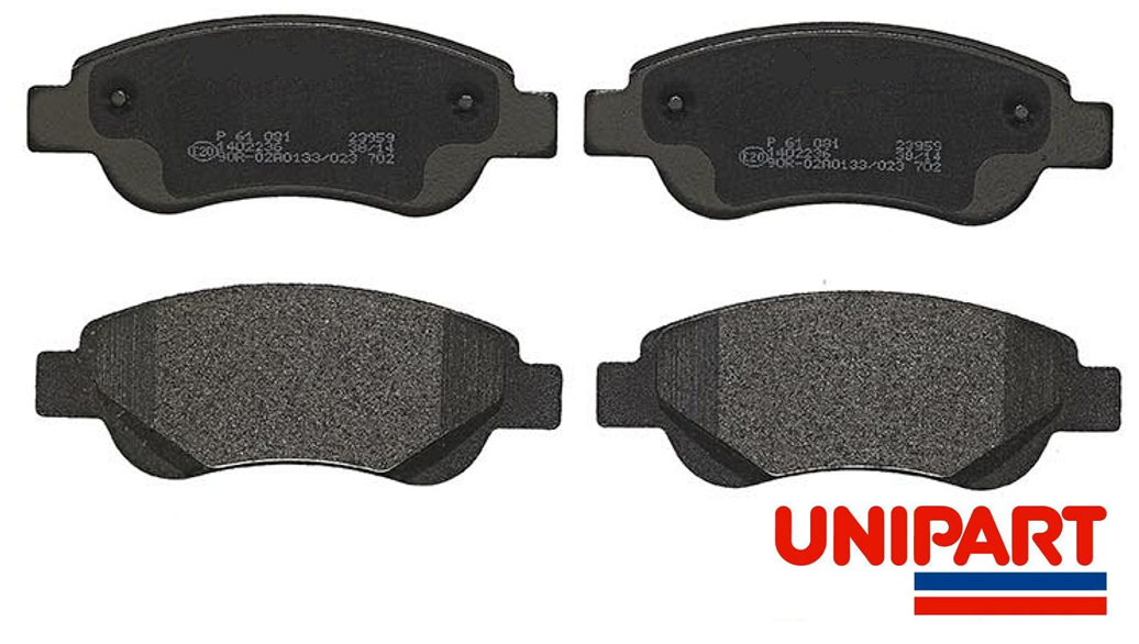 For Toyota Aygo 1.0 1.4 HDi (_B1_) (_B4_) 2005On Front Brake Pads