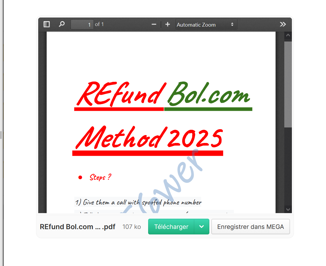REfund Bol.com Method    📌Fresh-Method☑️-High-Quality-PDF-☑️Latest-