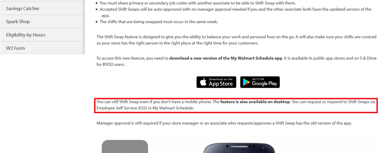 Where do I go to Shift Swap on Desktop? r/walmart
