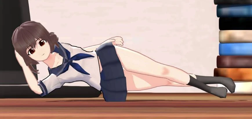 エレクトリアコードのセーラー服の子