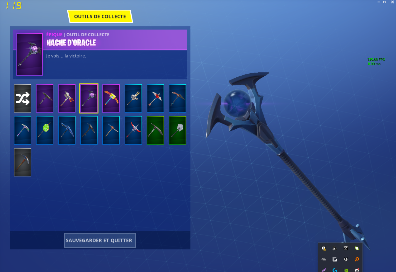 img - stacked fortnite account pickaxes