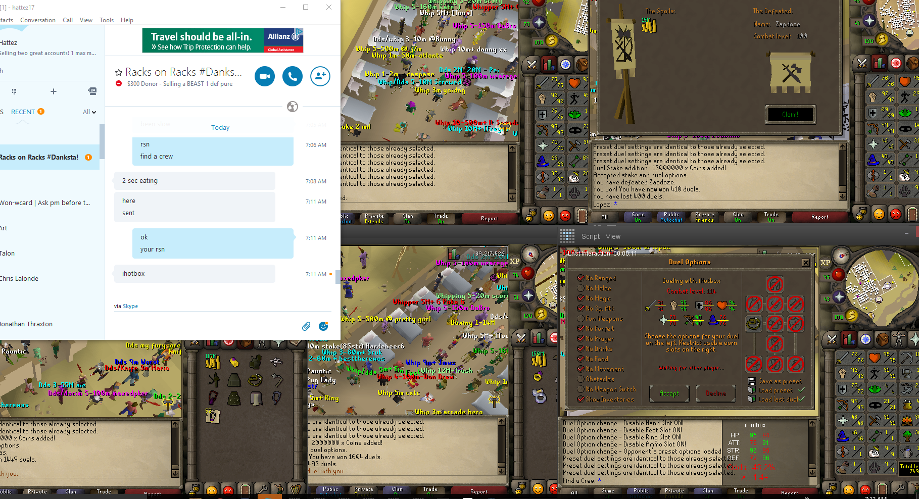 Odds of RWT Ban Page 2 Sell & Trade Game Items OSRS Gold ELO