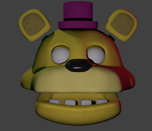 Criticism on Fredbear model? : r/fivenightsatfreddys