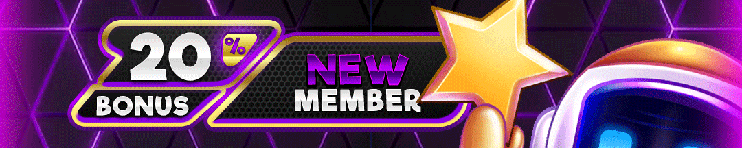 Bonus New Member 20%