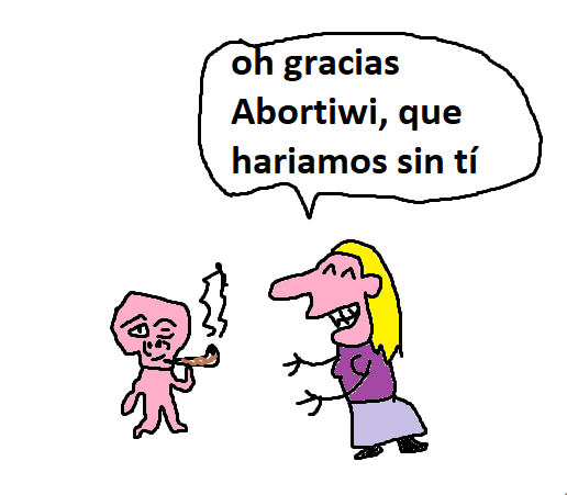 las AVENTURAS de ABORTIWI, el feto BOHEMIO +PAINT EPICO SONLOSBANEADOS