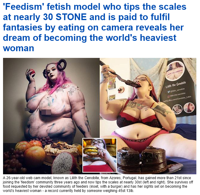 Fetish model fat Fetish: 26,711